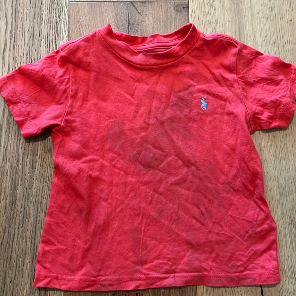 Polo T-Shirt- Coral in Color